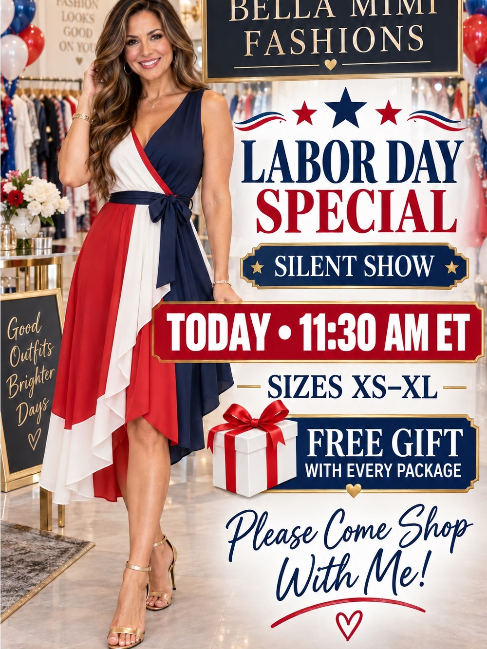❤️🤍💙LABOR DAY SILENT SHOW 💙🤍❤️
